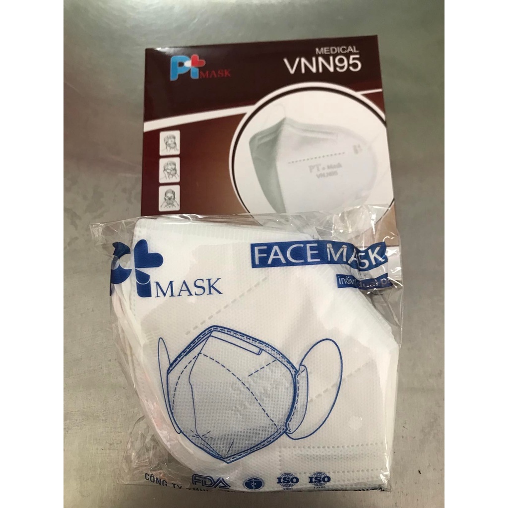 Khẩu trang PT N95 hộp 10 cái