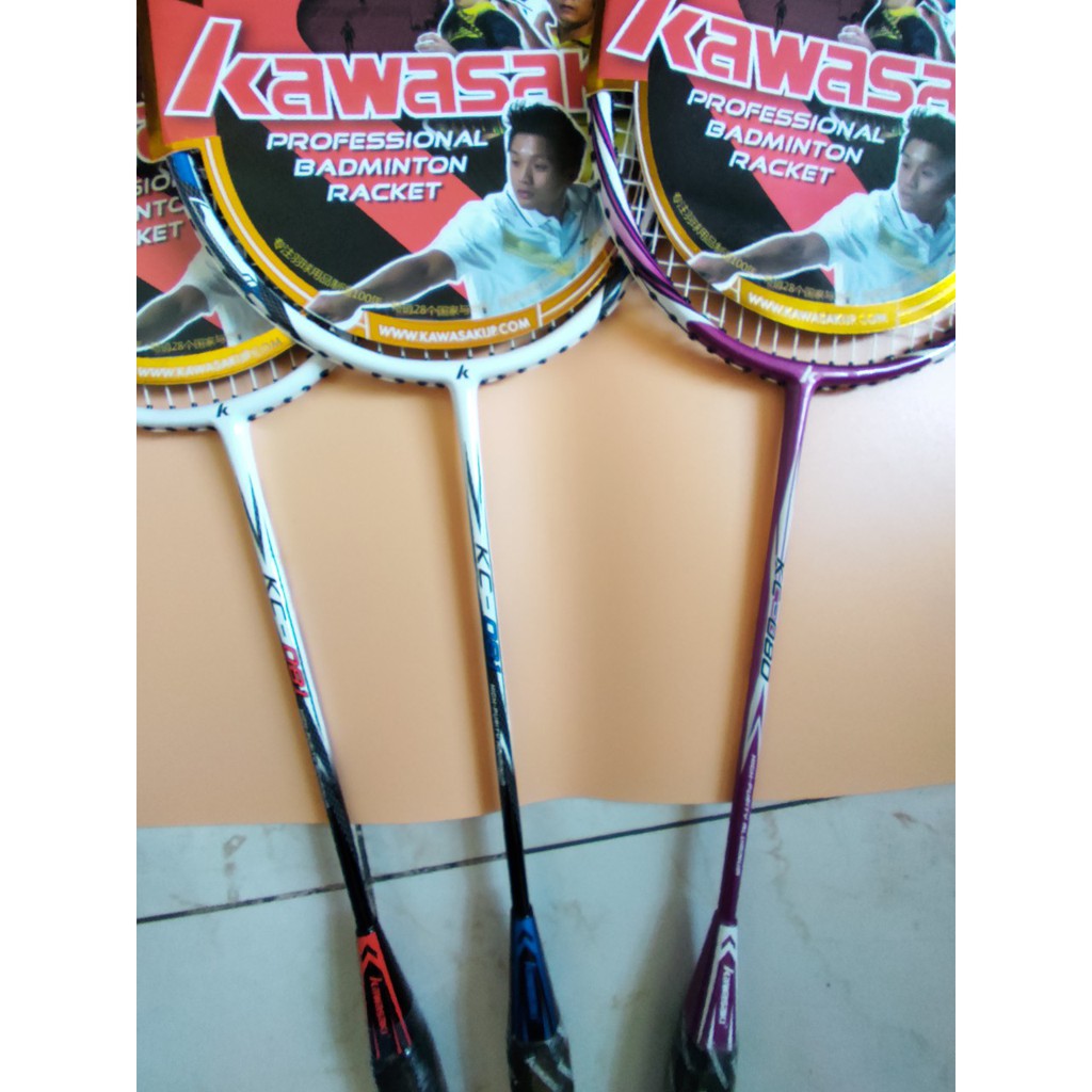 Vợt Cầu Lông ️🏸FREESHIP️🏸 Vợt đánh cầu Kawasaki 100% Khung Carbon Siêu Bền Đẹp