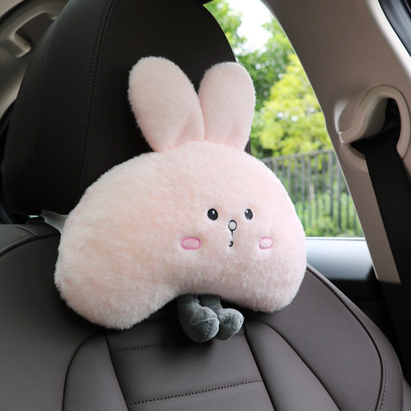 Set tựa cổ , tựa eo Thỏ Cony dễ thương trên ô tô