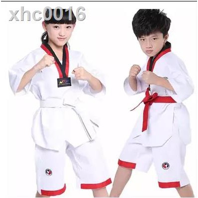 Bộ Đồ Tập Võ Taekwondo Dài Tay Chuyên Dụng Cho Người Lớn Và Trẻ Em
