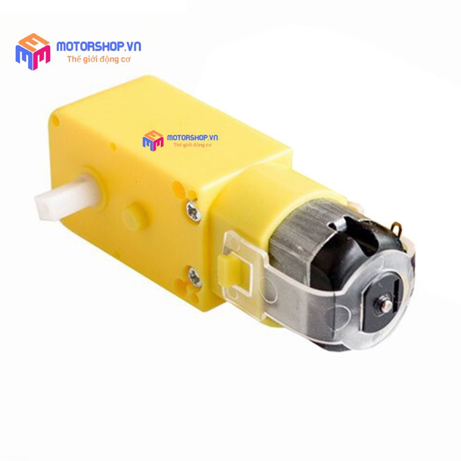 MTS Động Cơ Motor Giảm Tốc Màu Vàng 3-9V Chế Mô Hình Robot