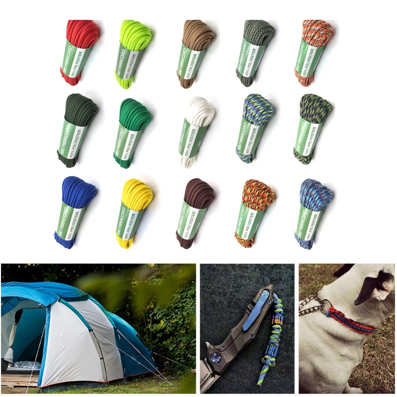 Dây Dù Sinh Tồn Một Sợi Dùng Cắm Trại Leo Núi Tiện Dụng