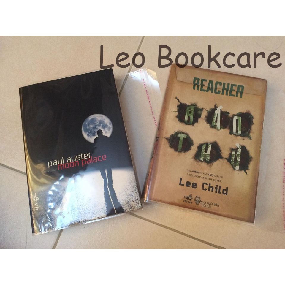 (20.5x13cm)10 cái Bao bì bọc bìa Sách, tiểu thuyết, truyện chữ, Light Novel, Truyện khổ to. Leo Bookcare
