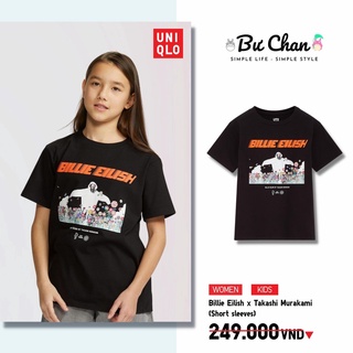Áo phông UNIQLO KIDS Trẻ em UT Billie Eilish ❤️ (UNIQLO Nhật Chính Hãng)