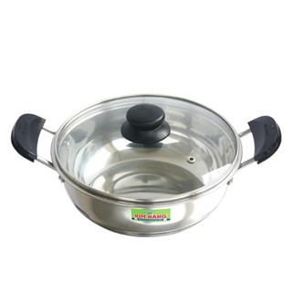 NỒI LẨU NẮP KÍNH INOX KIM HẰNG