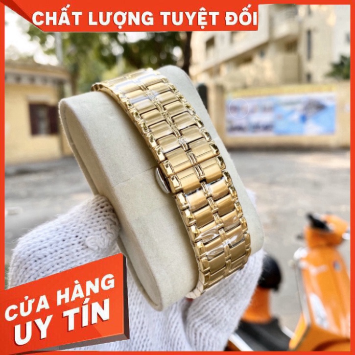 Đồng Hồ Nam 0mega Sapphire OM037 Case 38mm ĐEN Máy Pin Nhật Chống Xước Tuyệt Đối