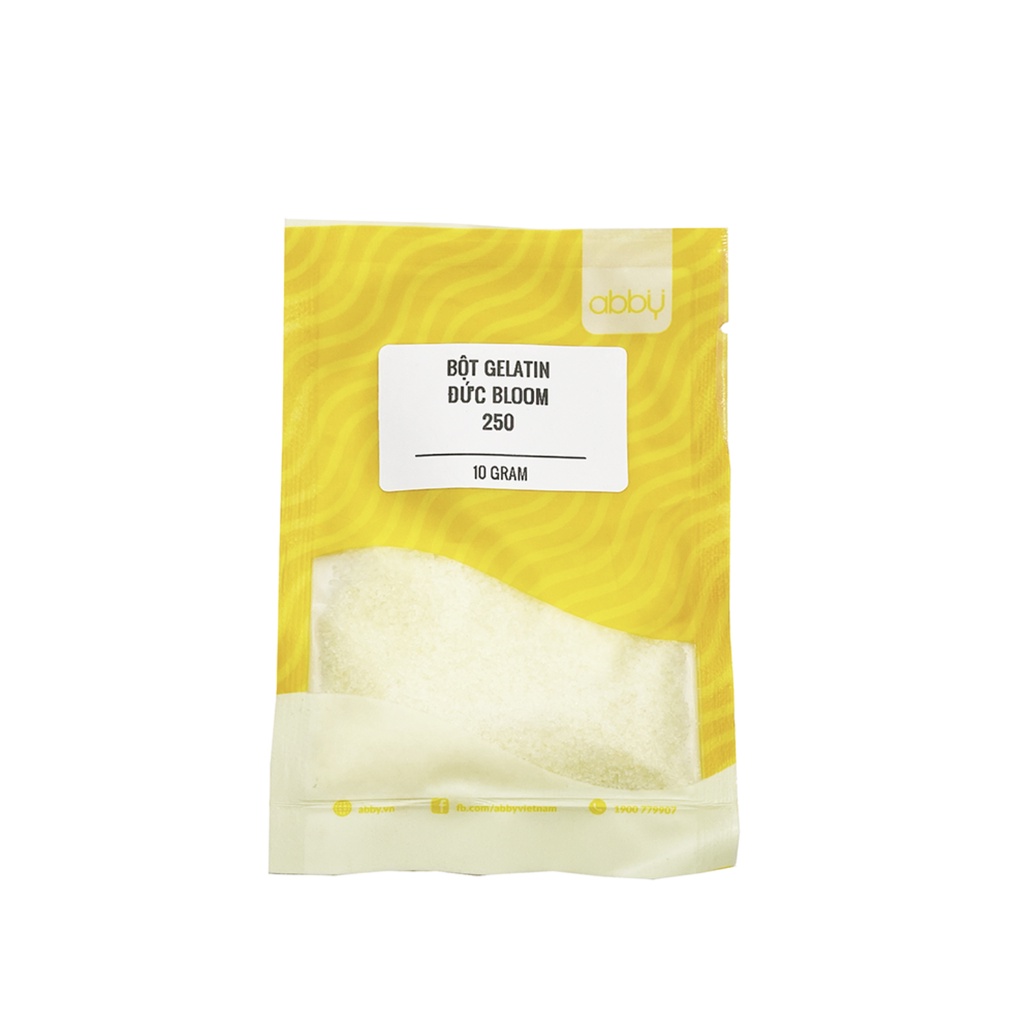 Bột gelatin Đức bloom 250 10g
