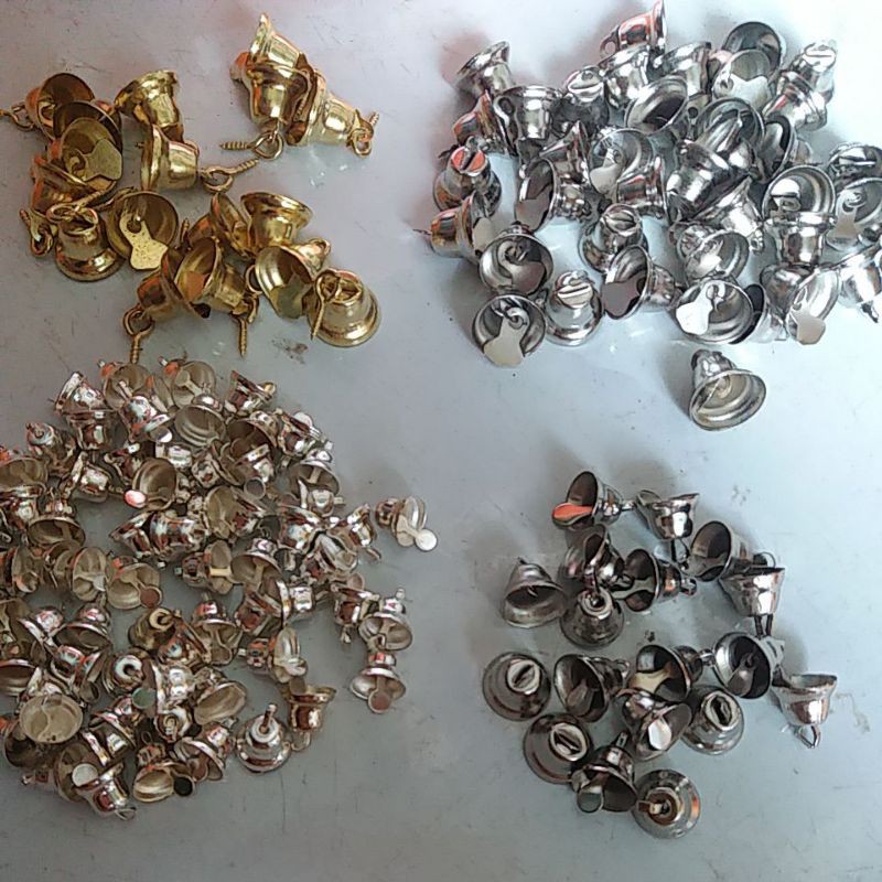 10 chuông trụ nhỏ làm handmade 10/12/14mm
