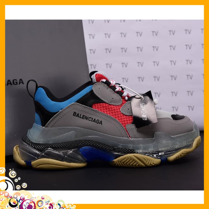 Giày Balen Đế Khí Cao Cấp Xanh Đỏ