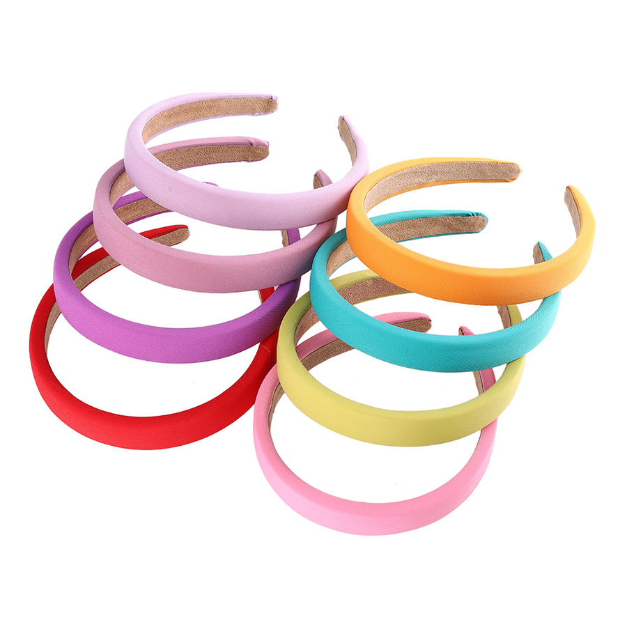 Băng đô xốp màu trơn thời trang Hàn Quốc cho nữ