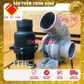 Bộ sên đầu bơm chế máy 750w sang ống 76 hút siêu nhanh