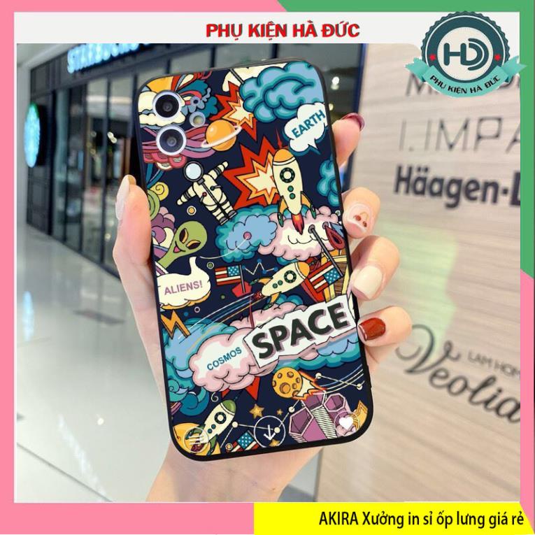 Sỉ ốp lưng iphone Comos space chống sốc vuông cạnh bảo vệ camera mua ngay tại akira xưởng sản xuất in ốp lưng giá rẻ