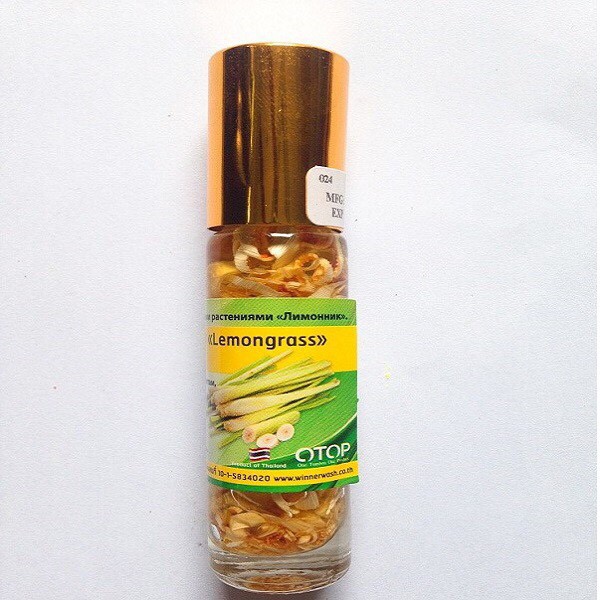 Dầu lăn Thảo Dược: Hương Sả, Chanh, Thơm, Bạc Hà