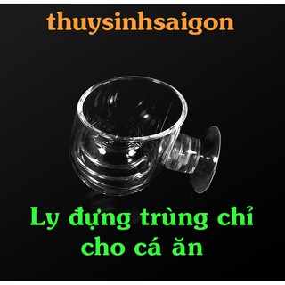 Ly Đựng Trùng Chỉ Cho Cá Ăn