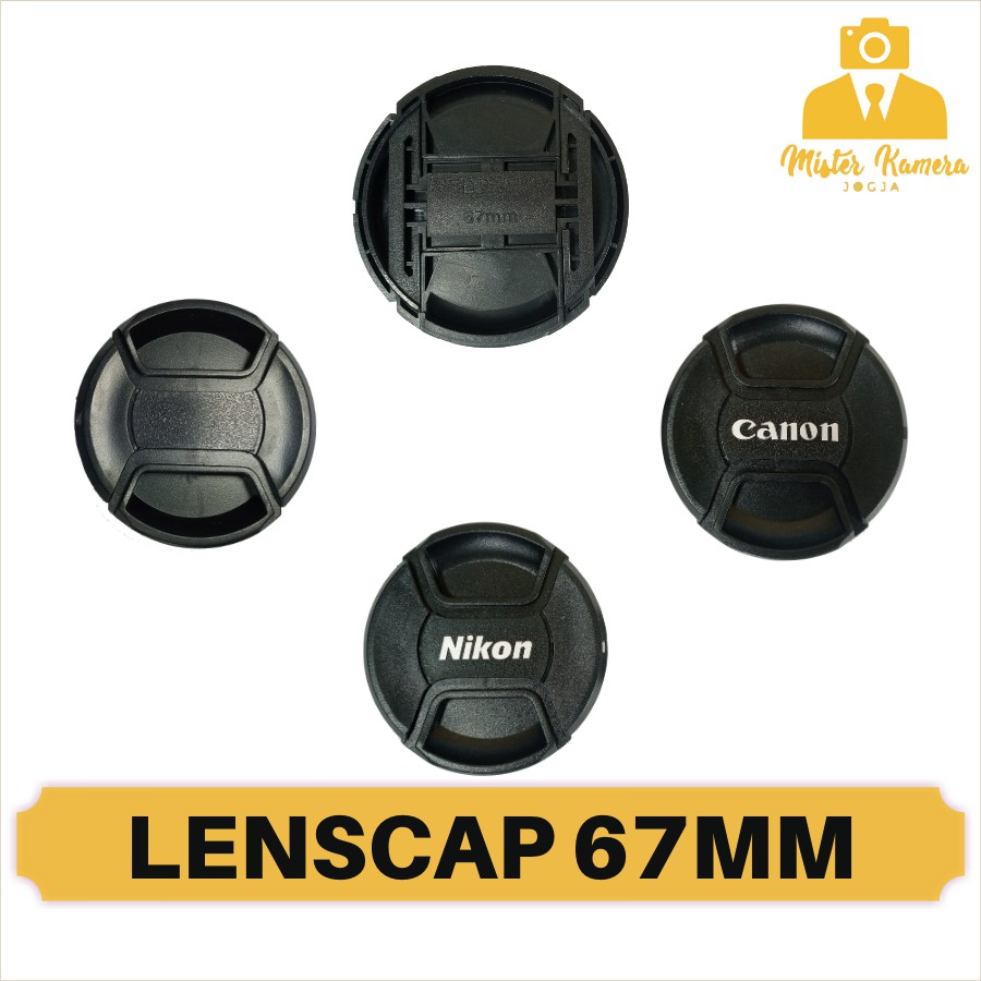 Nắp Che Thấu Kính Máy Ảnh Sony Canon Nikon Fujifilm Olympus Tamron Nex 67mm