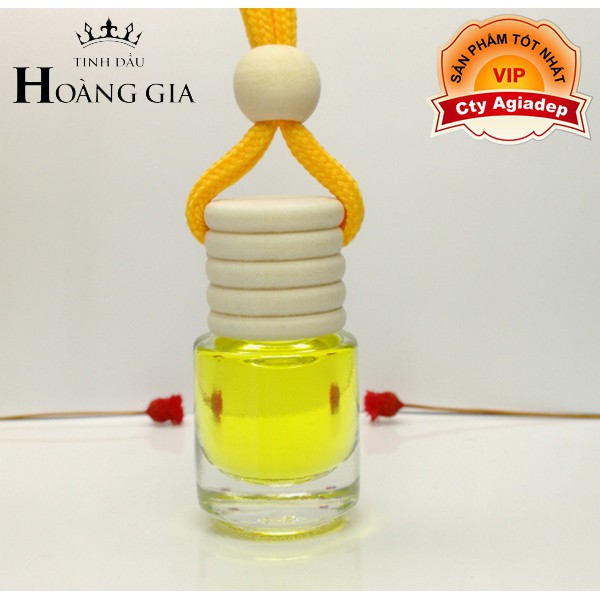 Tinh dầu thiên nhiên cao cấp Hoàng Gia (The Royal) - Bản hình trụ dây treo 5ml (trong nhà oto xe hơi) - nhiều mùi