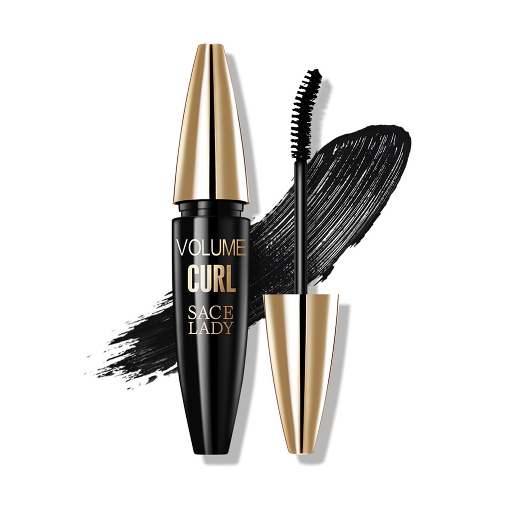 Sace LADY Smudge Proof Mascara Trang điểm Khối lượng Lông mi Trang điểm Làm dày Curl Kéo dài Mỹ phẩm Bán buôn