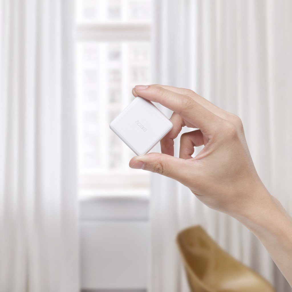 Thiết bị điều khiển thông minh hình khối Aqara Cube T1 Pro / Cube MFKZQ01LM - Hàng Chính Hãng BH 12 Tháng, Homekit
