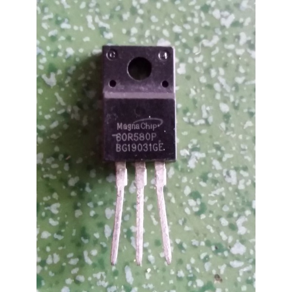 1 CHIẾC MOSFET 60R580P ZIN