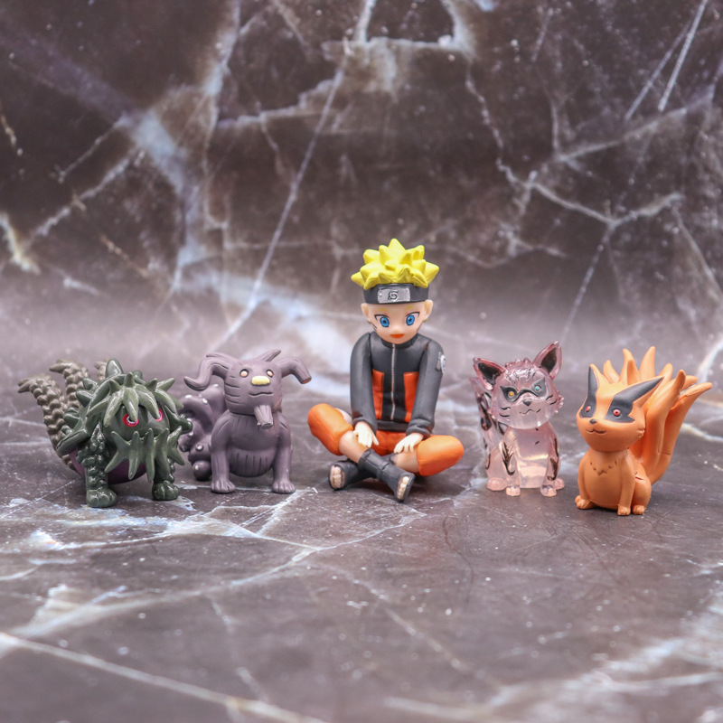 Set 10 Mô Hình Đồ Chơi Nhân Vật Trong Phim Hoạt Hình Naruto