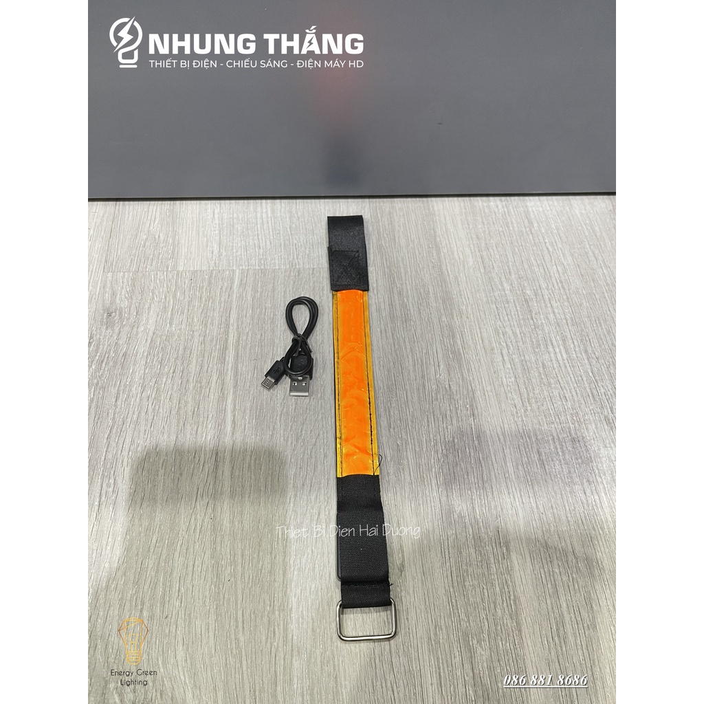 Vòng Đeo Tay Chân Có Đèn LED Phát Sáng - An Toàn Khi Chạy , Đạp Xe, Vui Nhộn Khi Đi Dã Ngoại