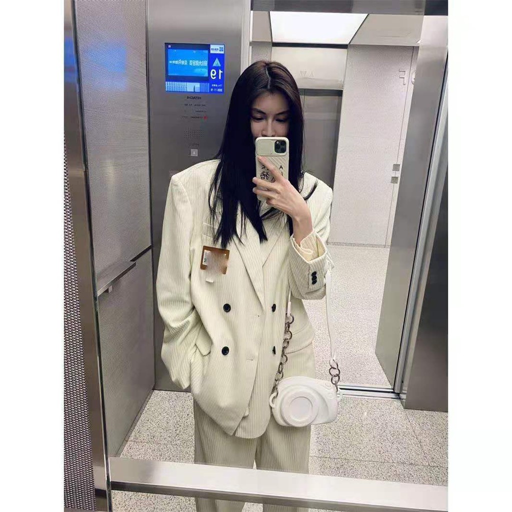 IMAODOU Set Áo Khoác Blazer Kèm Quần Dài Ống Đứng Thời Trang Nữ (Có Bán Lẻ) | BigBuy360 - bigbuy360.vn