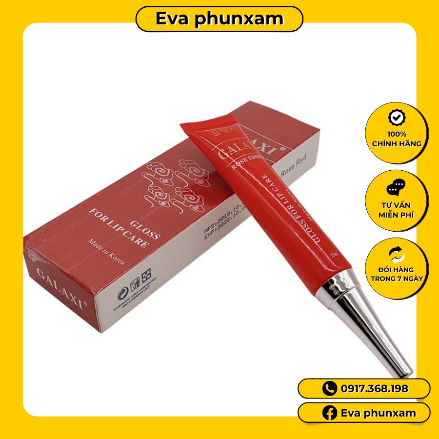Dưỡng môi Galaxi kích màu sau xăm [Hàng Chuẩn]