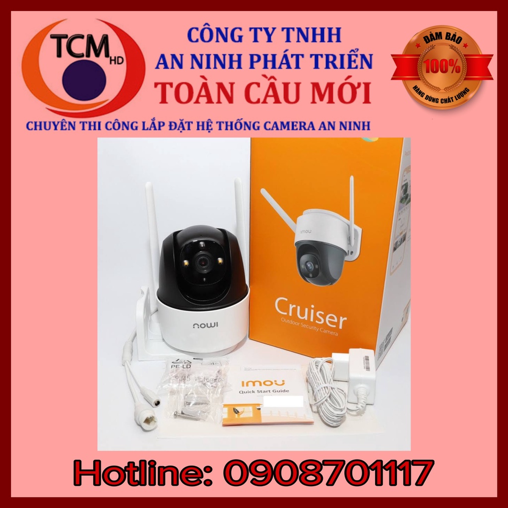 CAMERA WIFI PTZ FULL COLOR IPC-S42FP-D