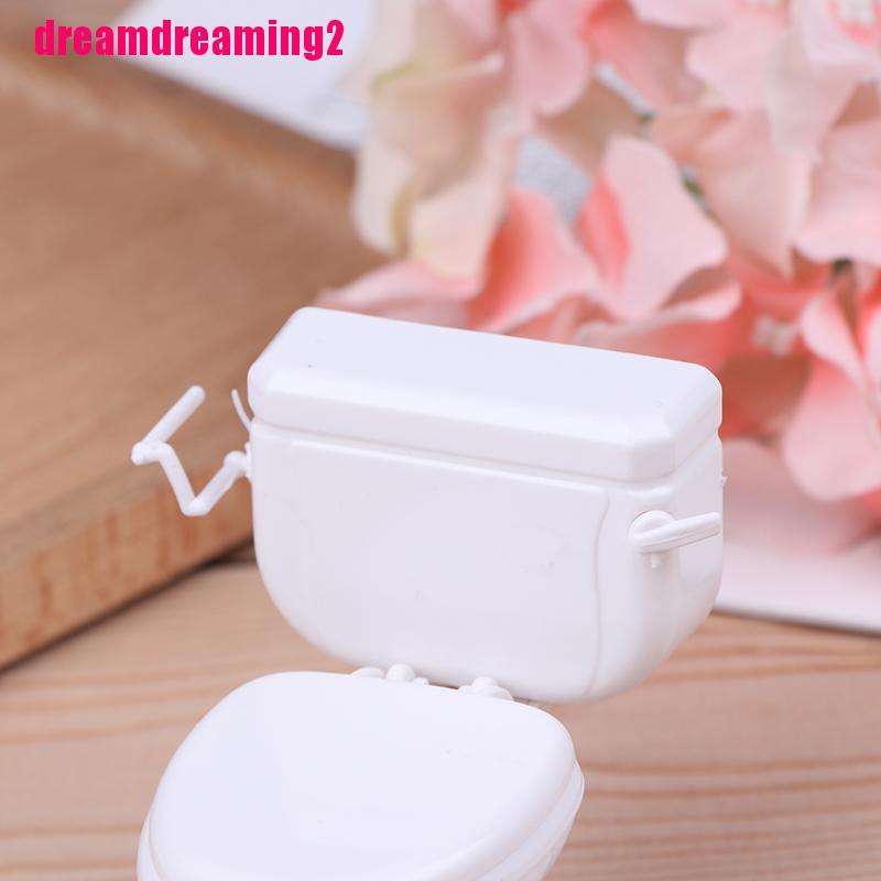 Mô Hình Toilet mini Dễ Thương Trang Trí Nhà Búp Bê