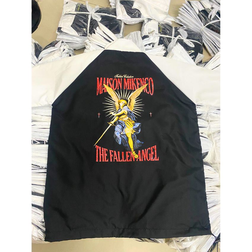 Áo khoác dù mikenco nam nữ hottrend 2 lớp from rộng _ Enzo ad60