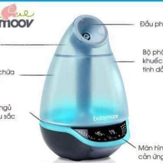 Máy phun sương và xông tinh dầu babymoov