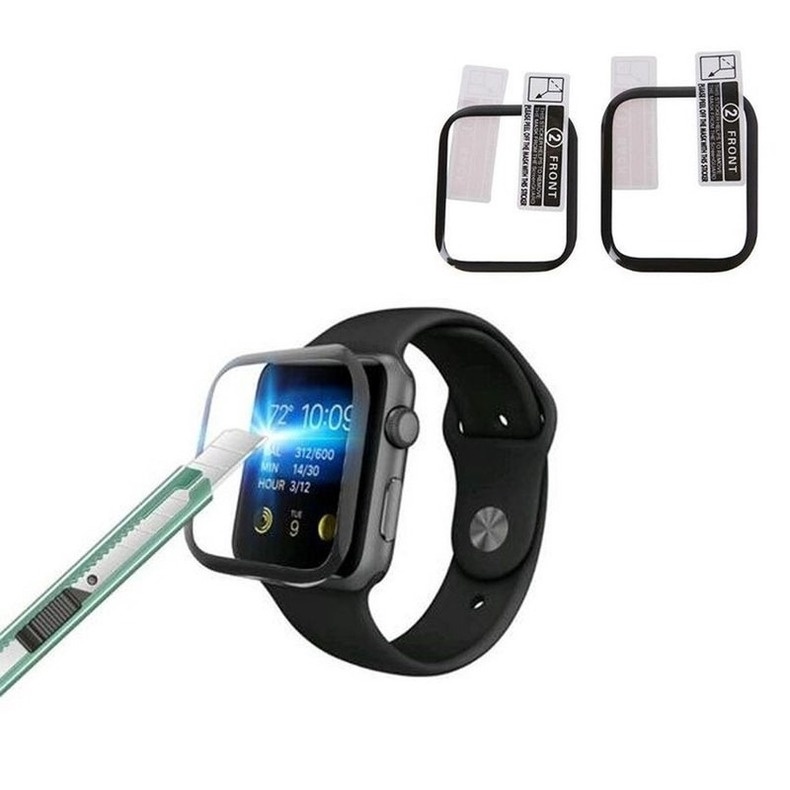 Kính Cường Lực HD Viền Cong 3D Cho Đồng Hồ Thông AW Watch Series Ultra 8 7 3 2 1 49mm 45mm 41mm 38MM 42MM i-Watch 4 / 5 / 6 / SE 40MM 44MM