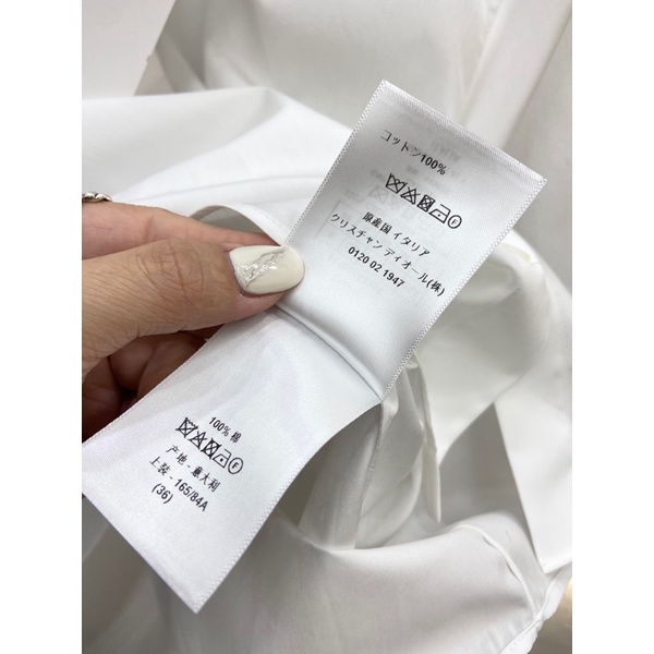 Áo sơ mi nữ dáng ngắn tay ngắn thương hiệu Dior CD cao cấp