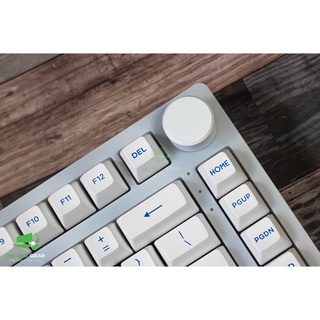 [Quà 200k] Bàn Phím Cơ Không Dây - AKKO PC75B Blue & White (Bluetooth 5.0 / Wireless 2.4Ghz / Hotswap / Foam tiêu Âm)