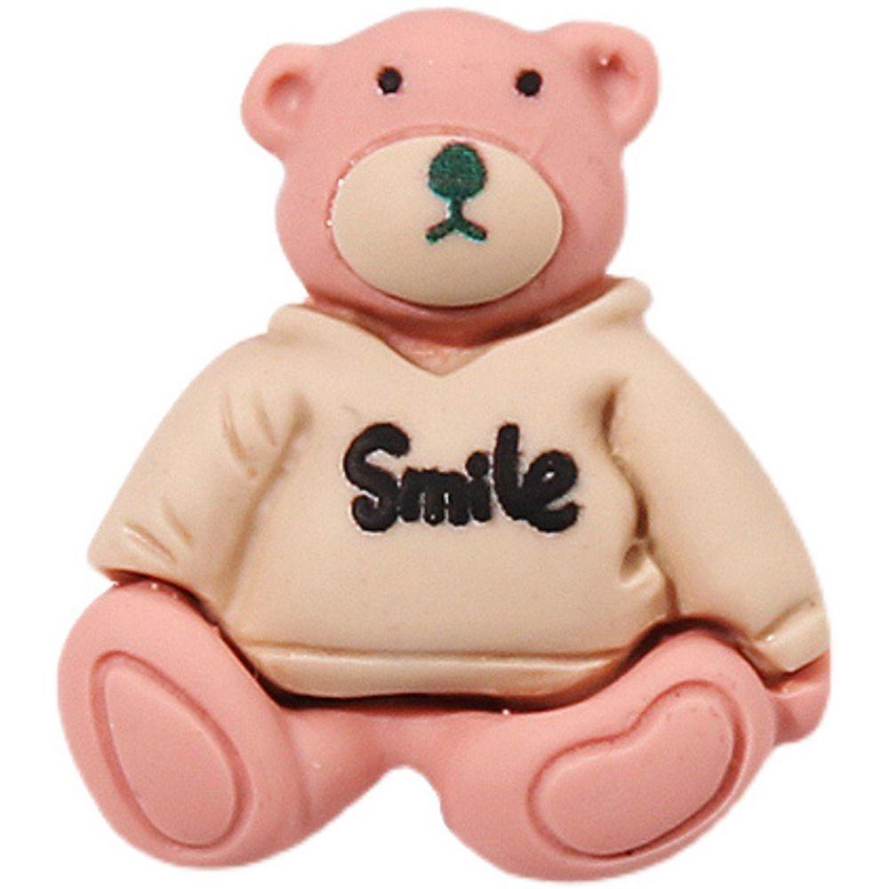 Phụ Kiện Trang Trí Bánh Kem Hình Gấu Bằng Nhựa Resin