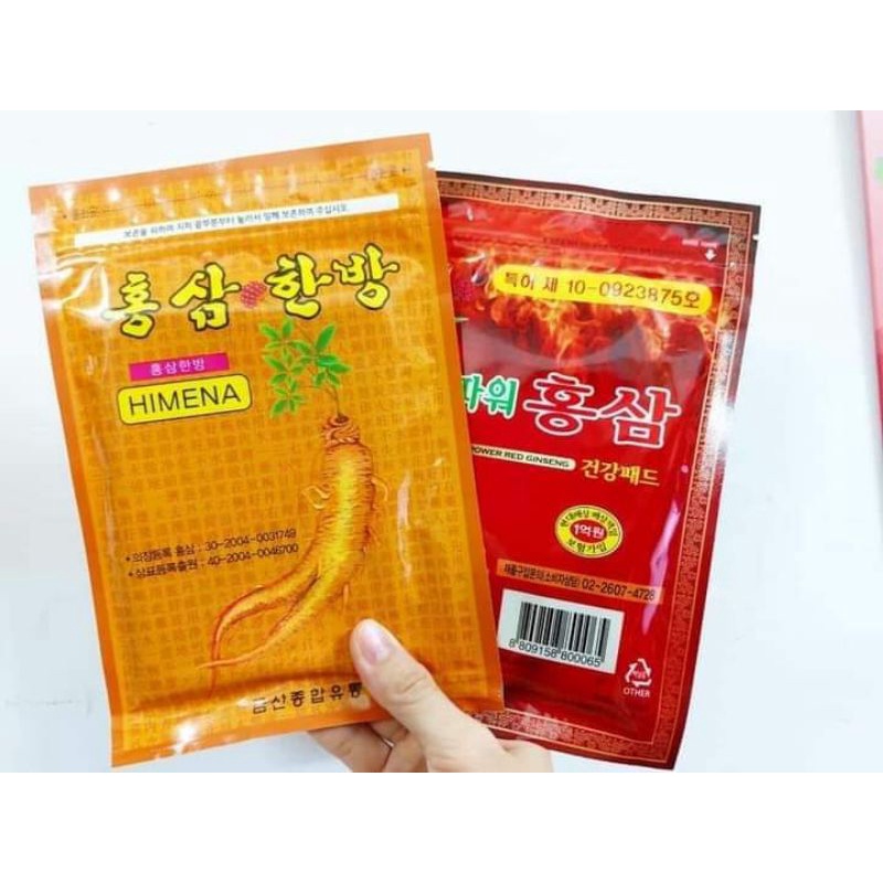 Cao dán hồng sâm Himena Hàn Quốc