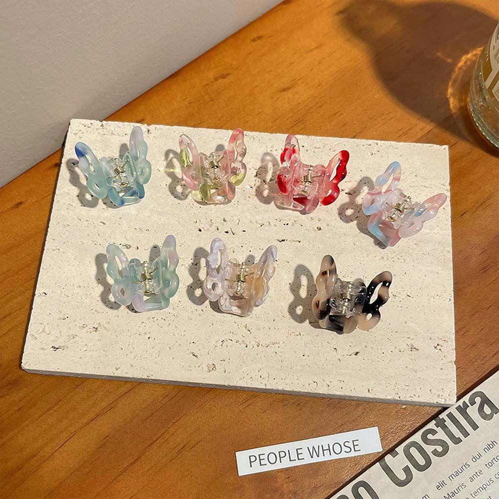 IVORY Kẹp Càng Cua Hình Bướm Bằng Acrylic Thời Trang