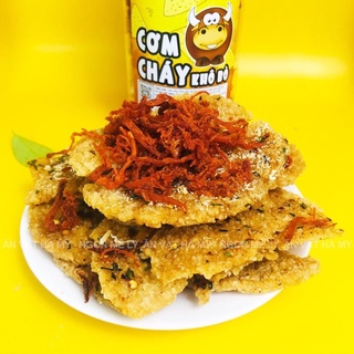 Cơm cháy lắc khô bò Pinka hũ 270G - Ăn vặt ngon mê ly