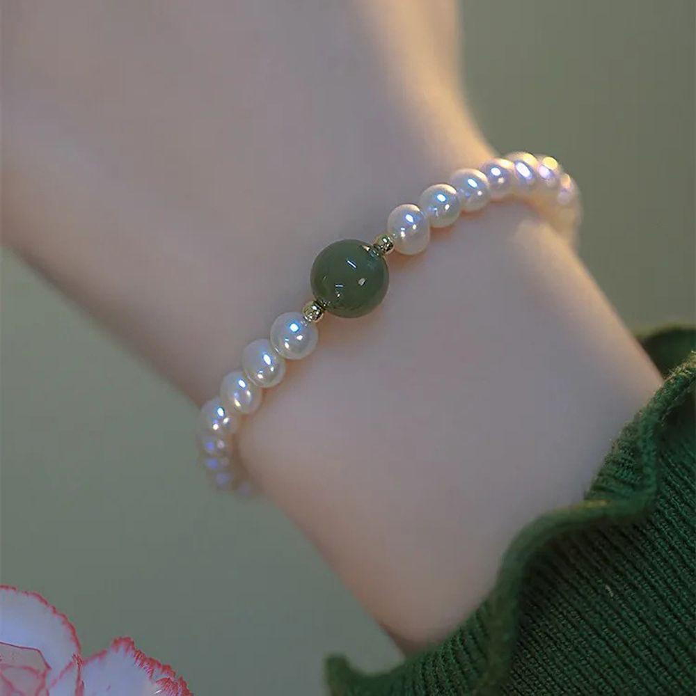 Vòng Tay Chuỗi Hạt Mắt Mèo Phong Cách Nhật Bản Sang Trọng Cho Nữ|Trang Sức Thời Trang