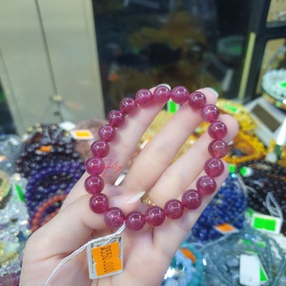 [VIP]Vòng tay đá dâu hồng đẹp
