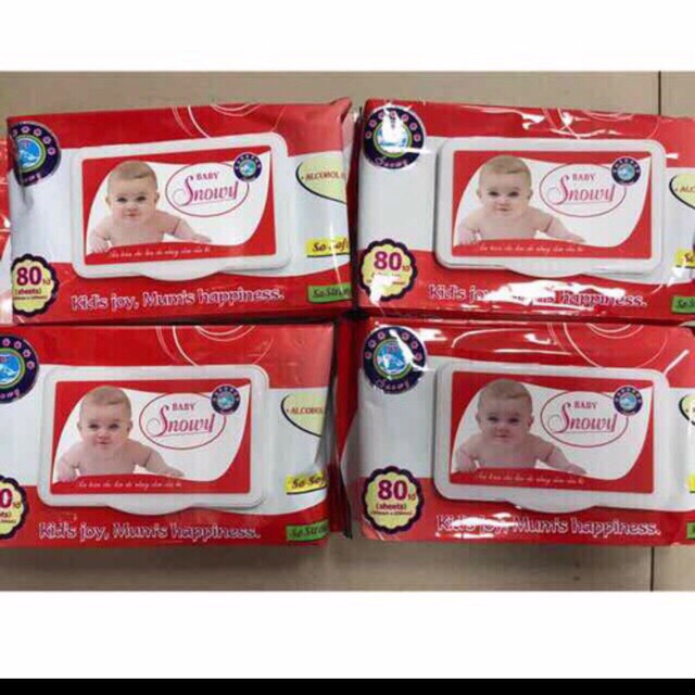 Khăn ướt SNOWY 60M 80M