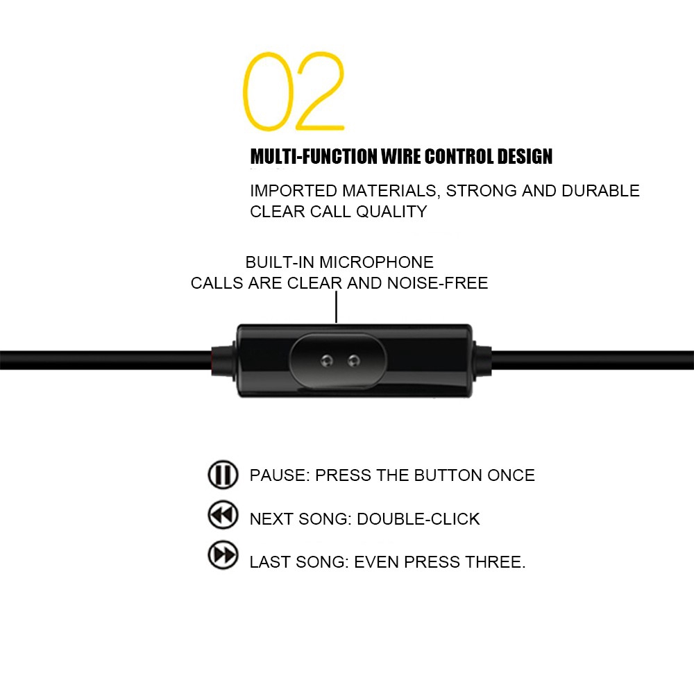 Tai nghe nhét tai thiết kế độc đáo có mic