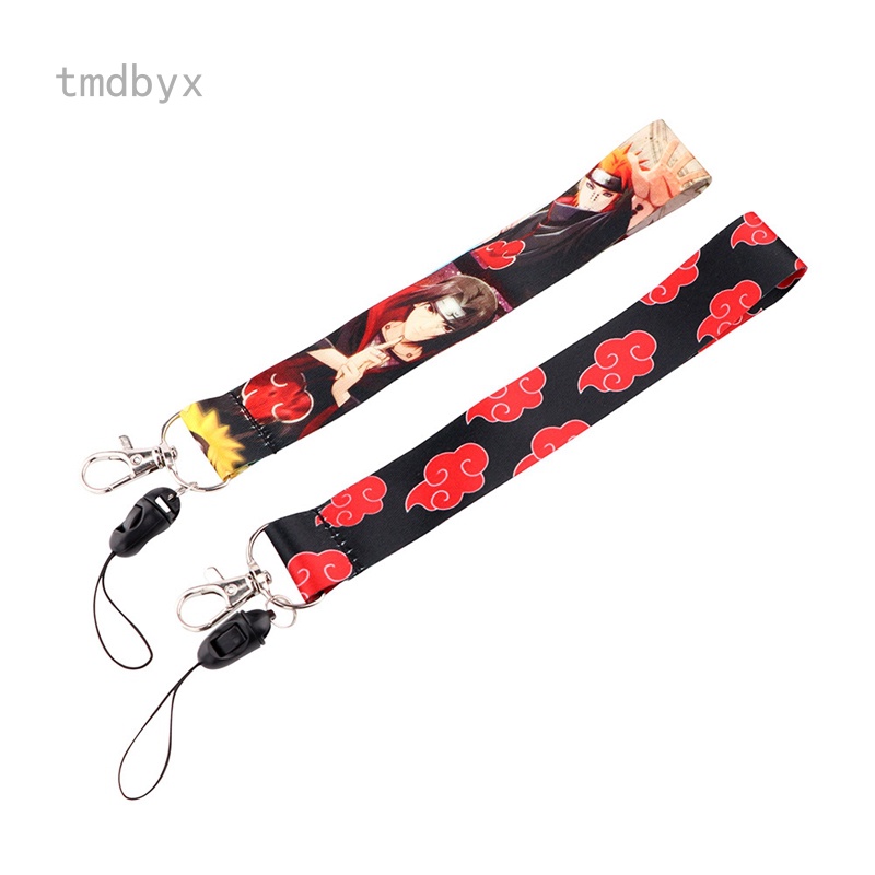 Tmdbyx Dây Đeo Thẻ ID/Móc Chìa Khóa Họa Tiết Hoạt Hình Naruto Độc Đáo Thời Trang