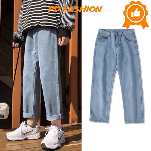 Quần baggy nam quần bò baggy nam phong cách hàn quốc PD FASHION