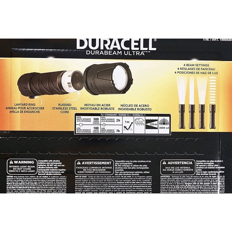 Đèn Pin Duracell Durabeam Ultra 550 Lumens