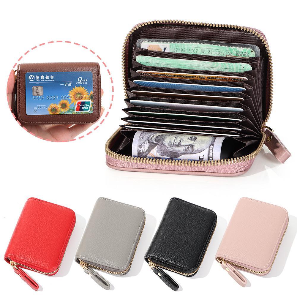 Ví Đựng Tiền Xu / Thẻ Chống Trộm Đa Năng Tiện Dụng Cho Quý Cô