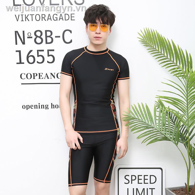 Bộ Đồ Bơi Tay Ngắn Plus Size Cho Nam | BigBuy360 - bigbuy360.vn