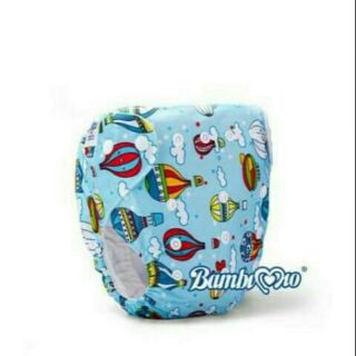 (Giá Hủy Diệt) Combo 5 Bỉm vải Bambimio size M(3-16kg) Chính Hãng