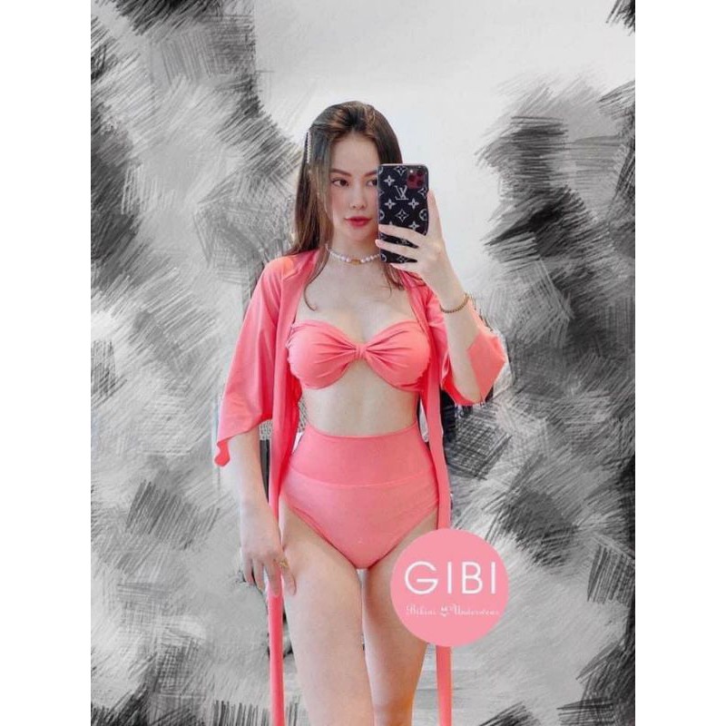 {Hàng có sẵn} set bikini  3 món Hà Hồ đi biển