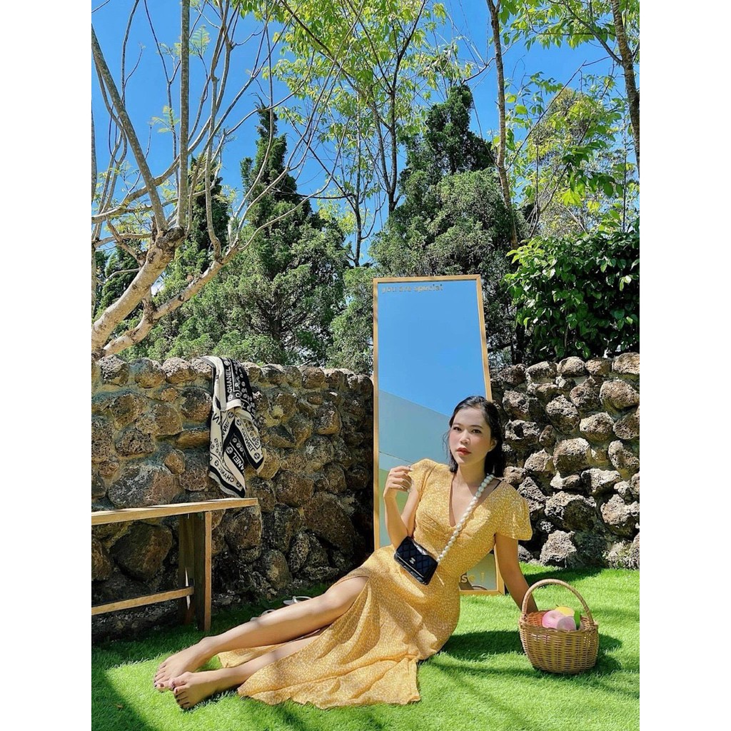 Đầm maxi nữ đẹp, váy đẹp dáng dài kiểu dáng trẻ trung, hàng chuẩn đẹp bán shop, phom dưới 53kg | BigBuy360 - bigbuy360.vn